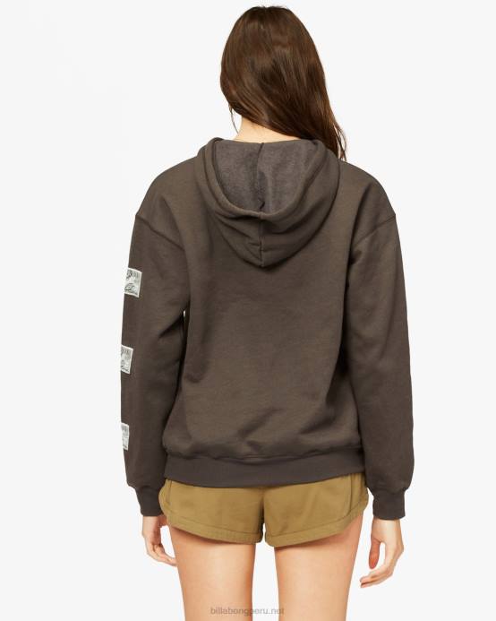 mujer sabio Billabong pantalones cortos con cinturilla elástica 04LD1927