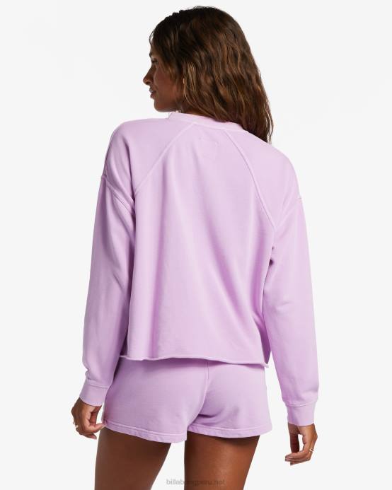 mujer sueño lila Billabong shorts deportivos clásicos de surf 04LD2013