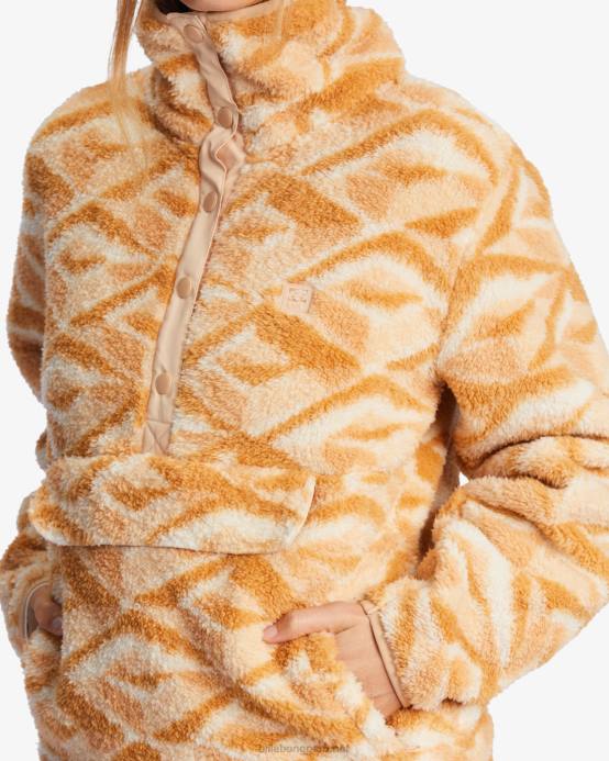 mujer andar con cuidado Billabong sudadera a/div con cuello simulado 04LD2233