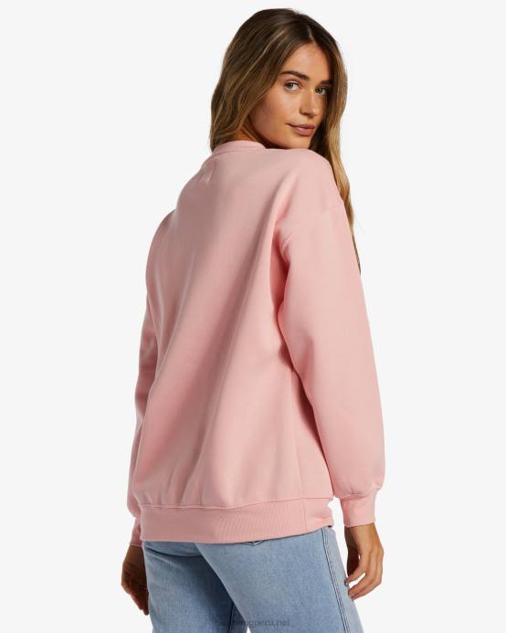 mujer limonada rosa Billabong sudadera ondulada 04LD2086