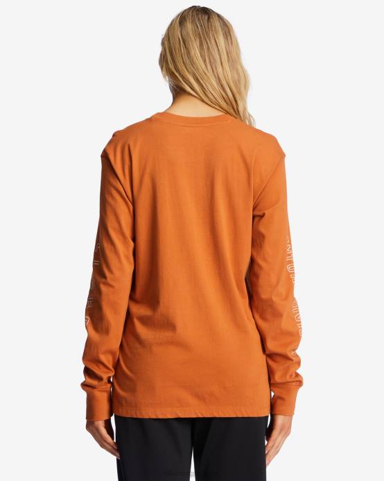 mujer adobe Billabong camiseta de manga larga 04LD2225