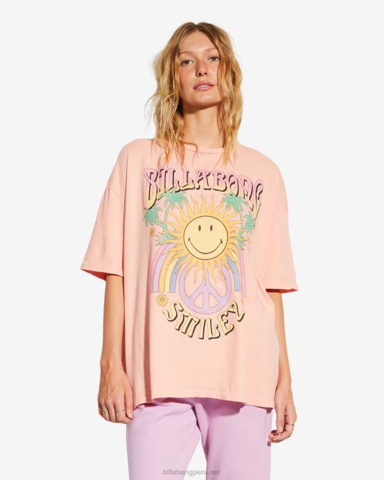 mujer beso de duraznocamiseta extragrande billabong x smiley true boy 04LD2829