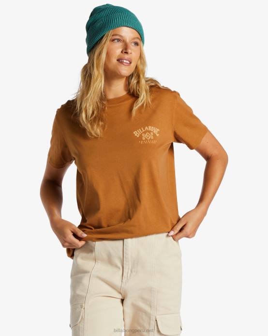 mujer caramelo Billabong una camiseta div 04LD2072