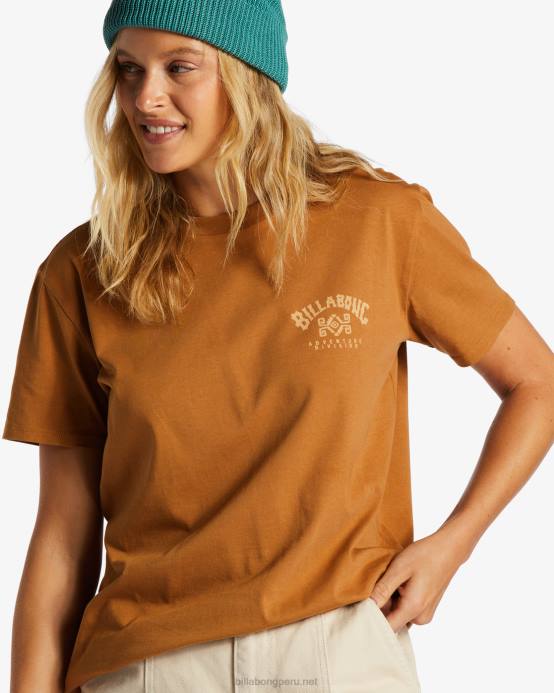 mujer caramelo Billabong una camiseta div 04LD2072