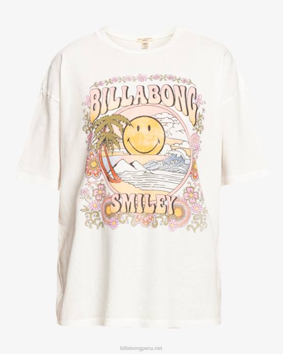mujer cristal de salcamiseta extragrande billabong x smiley true boy 04LD2008