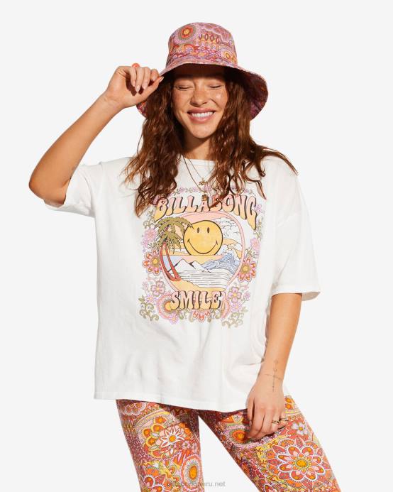 mujer cristal de salcamiseta extragrande billabong x smiley true boy 04LD2008