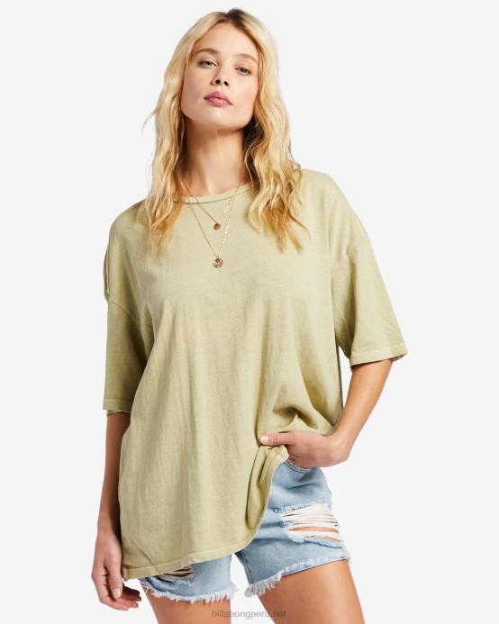 mujer palta Billabong Camiseta Essentials True Boy 04LD1989