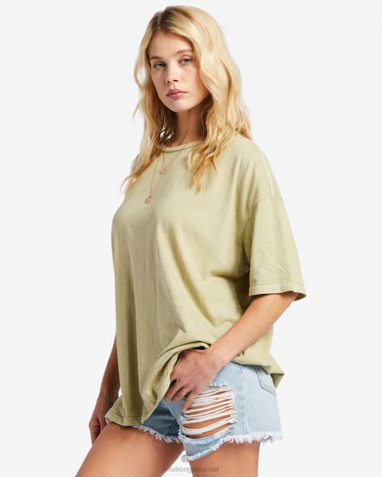 mujer palta Billabong Camiseta Essentials True Boy 04LD1989