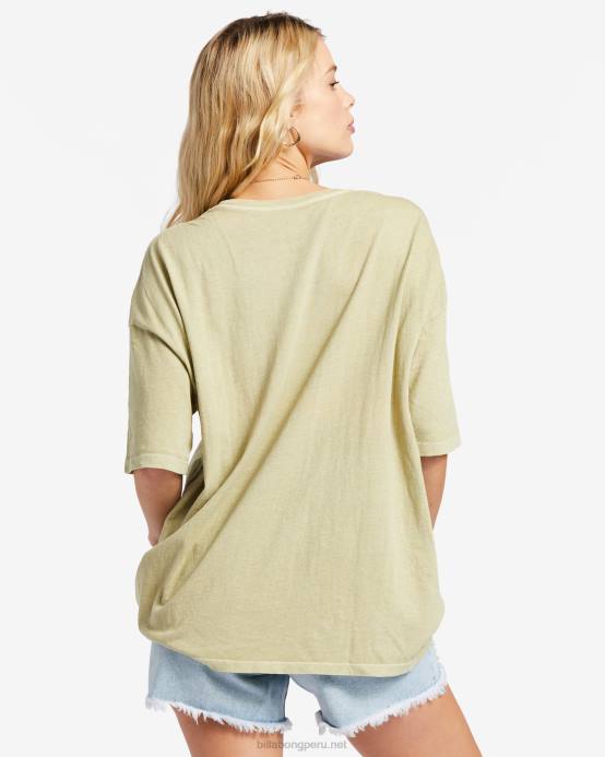 mujer palta Billabong Camiseta Essentials True Boy 04LD1989