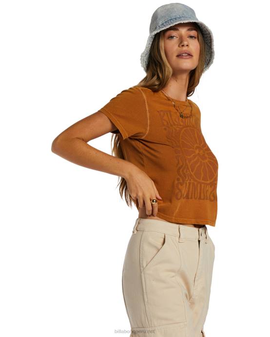 mujer sidra Billabong camiseta de días brumosos 04LD2047
