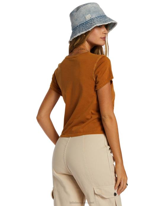 mujer sidra Billabong camiseta de días brumosos 04LD2047