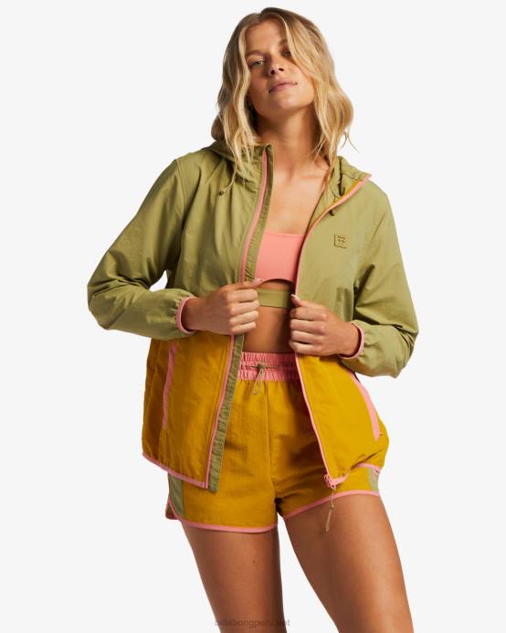 mujer multi Billabong chaqueta ligera Windy Trails 04LD1807