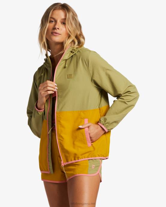 mujer multi Billabong chaqueta ligera Windy Trails 04LD1807