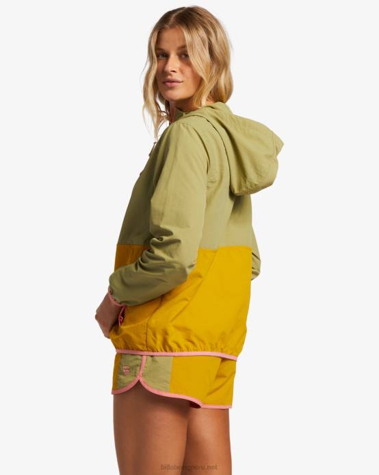 mujer multi Billabong chaqueta ligera Windy Trails 04LD1807