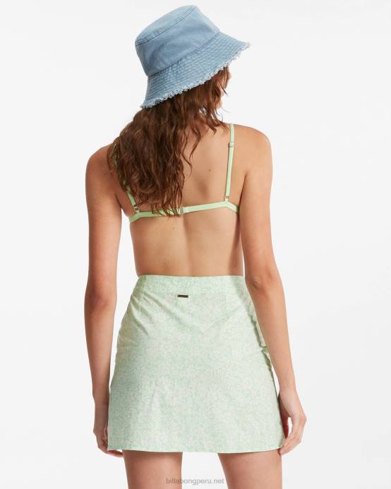 mujer gotas de miel Billabong minifalda sol tropical 04LD2330