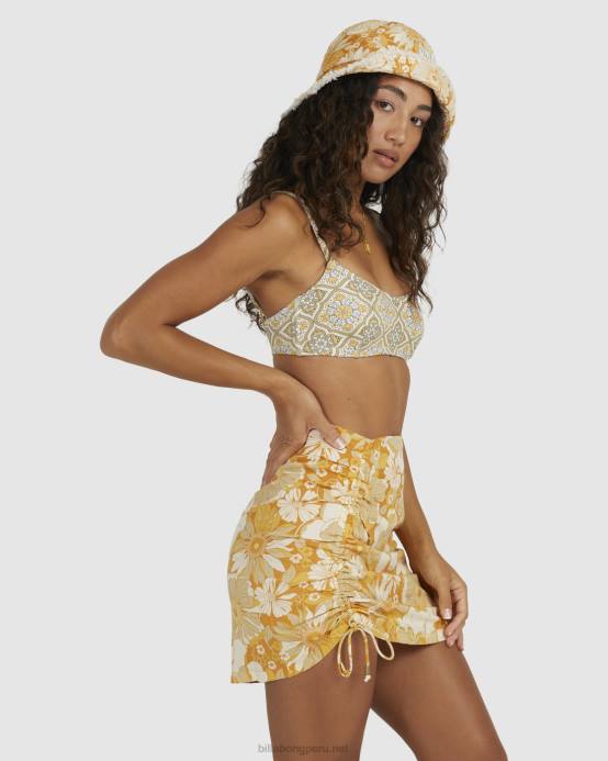 mujer óxido Billabong minifalda dalilah 04LD1952