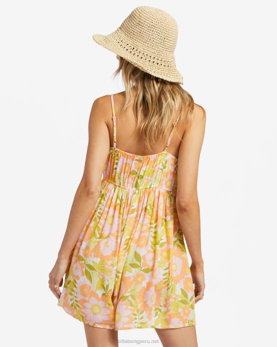 mujer piel de naranja Billabong mameluco de brillo de día 04LD1852