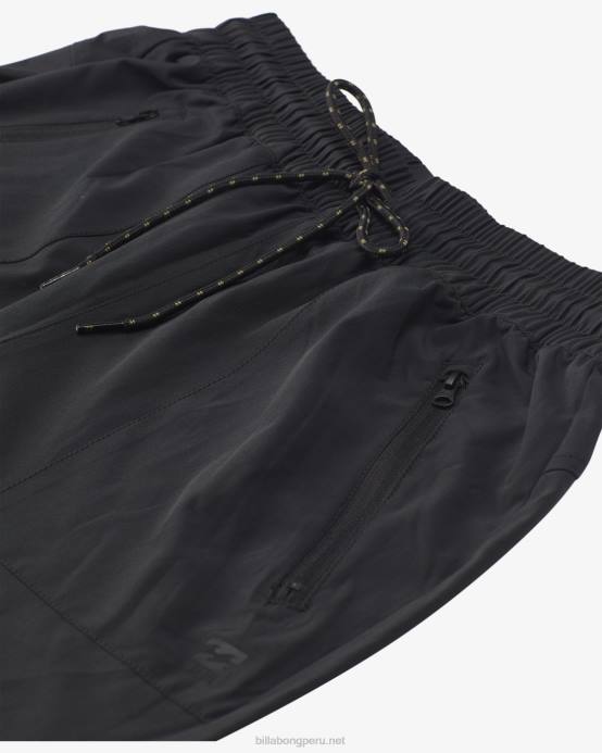 mujer negro Billabong pantalones de chándal a/div canyon jogger 04LD2065