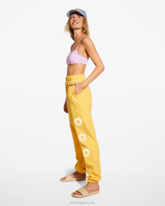 mujer días más brillantesjoggers billabong x smiley feliz sábado 04LD2205