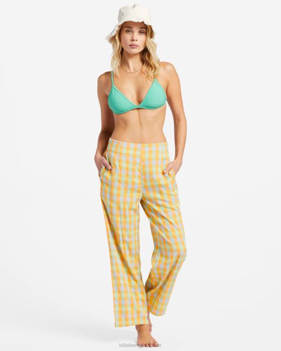 mujer multi Billabong en tus pantalones de cintura alta 04LD2164