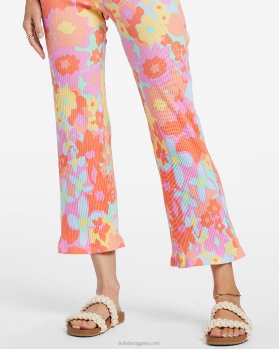 mujer pastel de durazno Billabong volver pantalones cortos 04LD1785