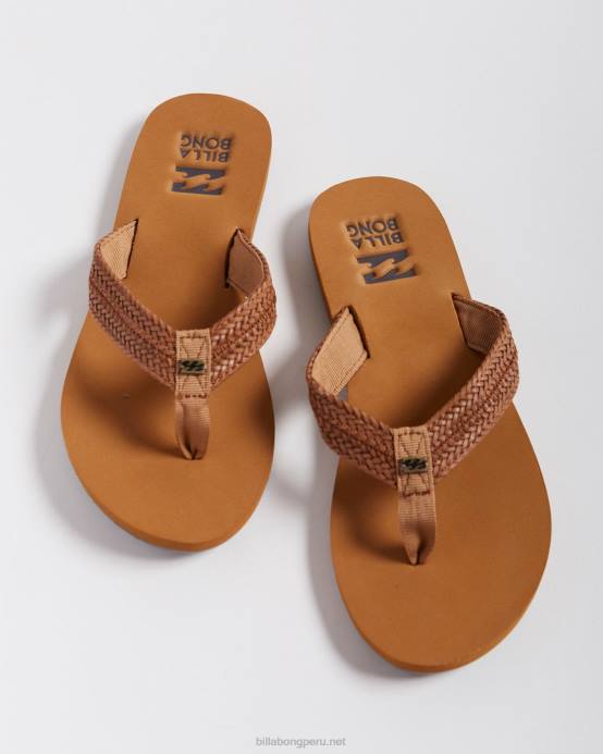 mujer aturdimiento del desierto Billabong sandalias kai trenzadas 04LD2491