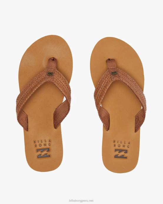 mujer aturdimiento del desierto Billabong sandalias kai trenzadas 04LD2491