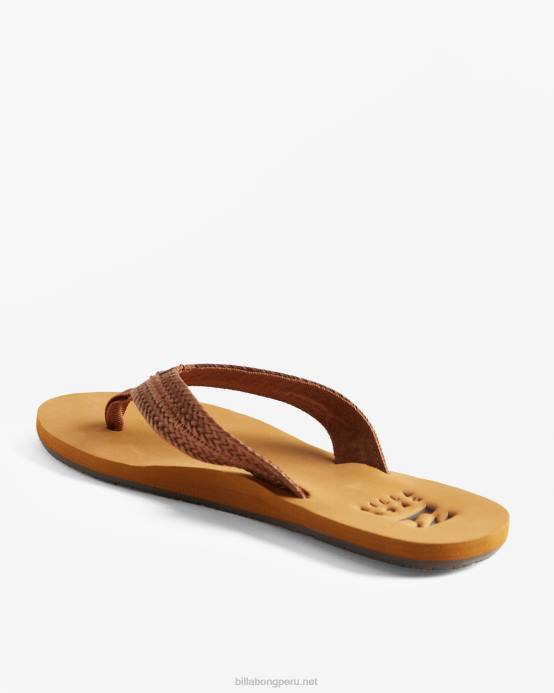 mujer aturdimiento del desierto Billabong sandalias kai trenzadas 04LD2491