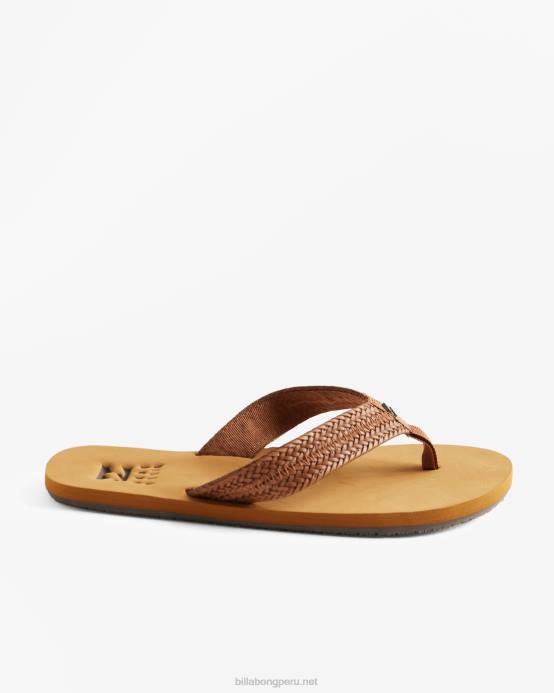 mujer aturdimiento del desierto Billabong sandalias kai trenzadas 04LD2491