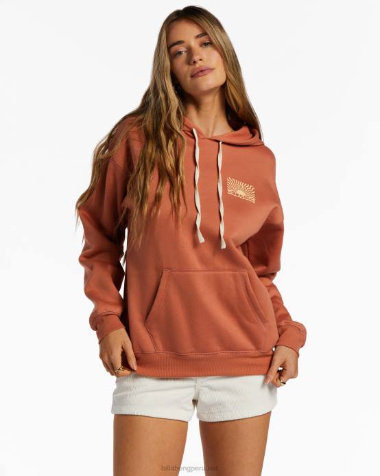 mujer alheña Billabong sudadera con capucha suns up 04LD2043