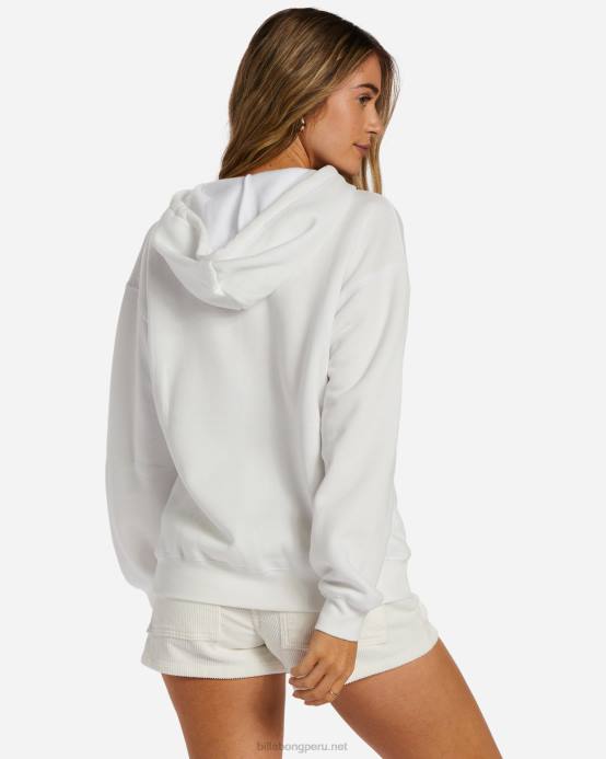 mujer cristal de sal Billabong sudadera con capucha tiki bloom 04LD2081