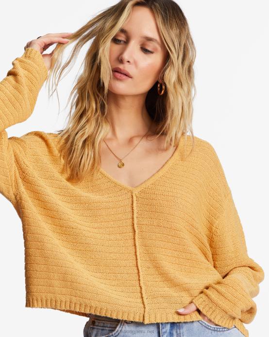 mujer Costa Dorada Billabong suéter de todos los días 04LD2139