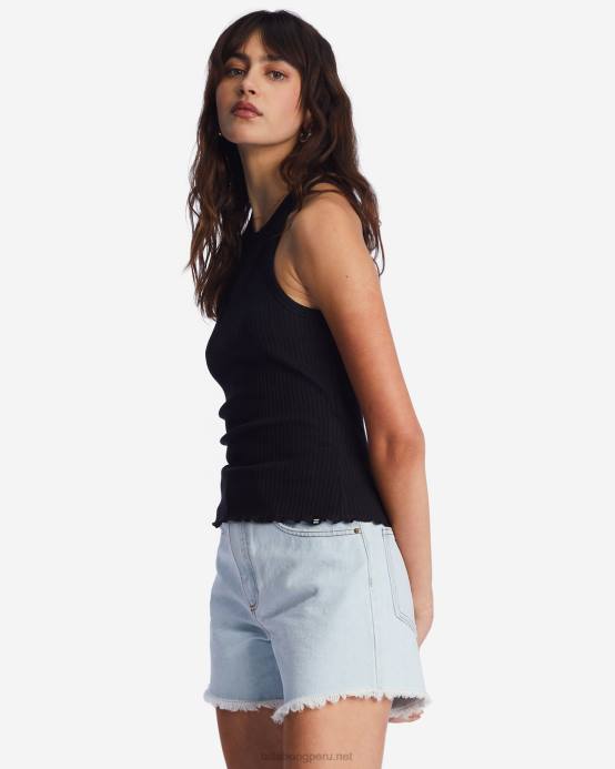 mujer guijarro negro Billabong camiseta marimacho 04LD2143