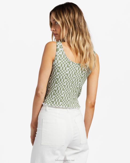 mujer palta Billabong camiseta sin mangas con muesca 04LD1800