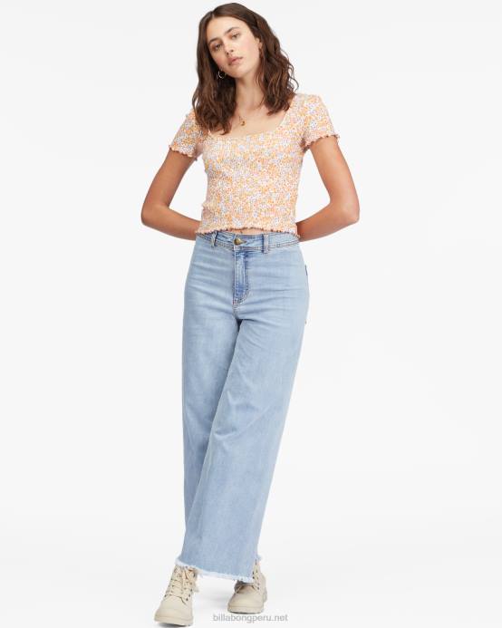 mujer multi Billabong top de punto cuadrado 04LD2276