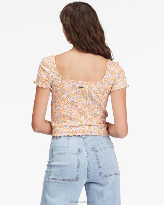 mujer multi Billabong top de punto cuadrado 04LD2276