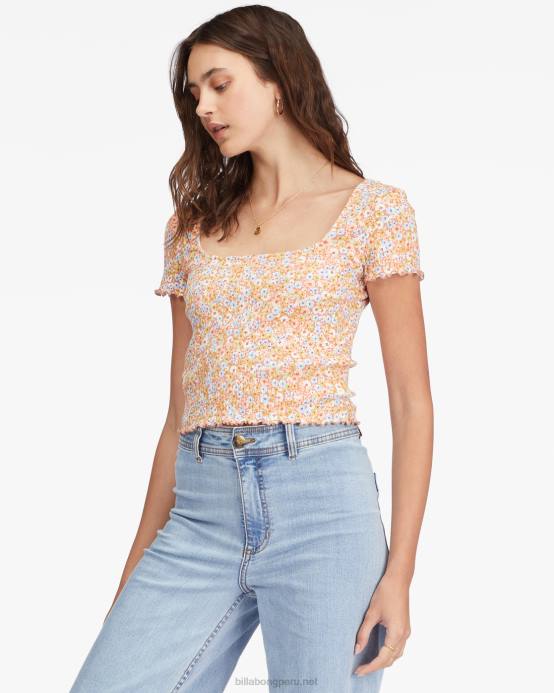 mujer multi Billabong top de punto cuadrado 04LD2276