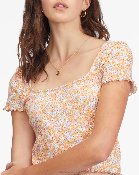 mujer multi Billabong top de punto cuadrado 04LD2276