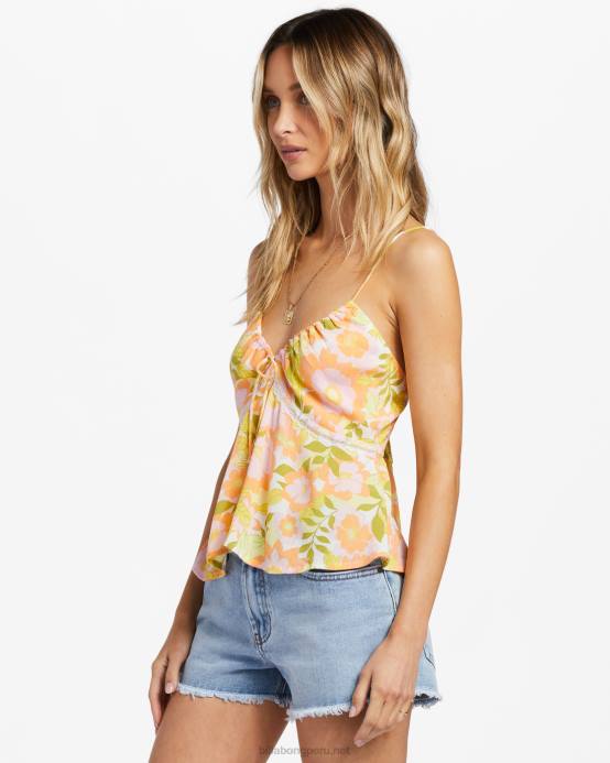 mujer piel de naranja Billabong solo para ti cami top 04LD1804