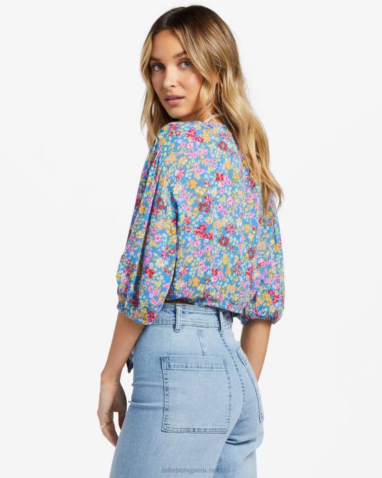 mujer playa Billabong como quieras anudar la parte superior delantera 04LD1795