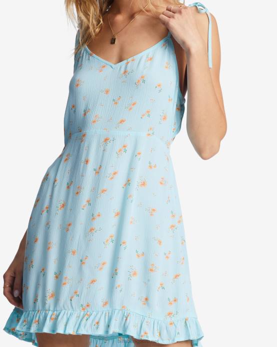 mujer agua pura Billabong vestido de tiras rompecorazones 04LD2112