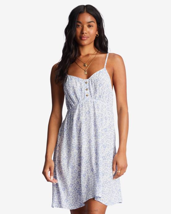 mujer buenas mareas Billabong como si mini vestido 04LD1961