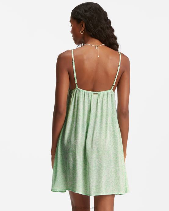mujer gotas de miel Billabong solo agrega un mini vestido de sol 04LD2828