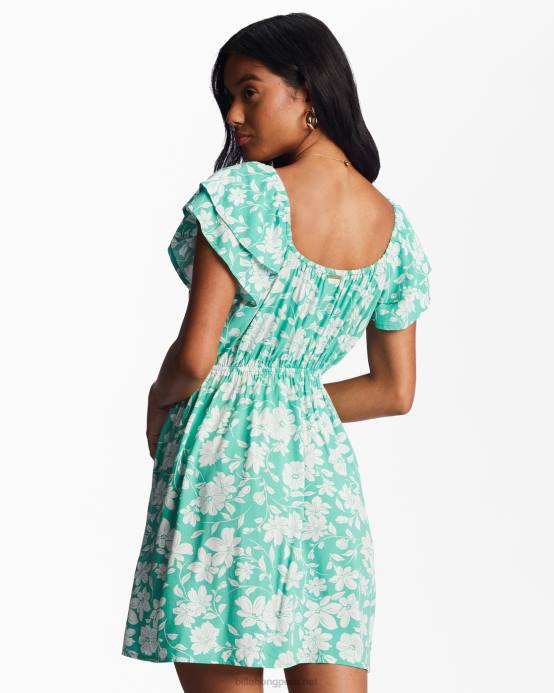 mujer hierba dulce Billabong Encantame mini vestido 04LD2009