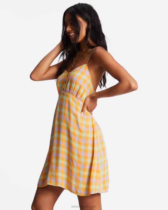 mujer multi Billabong como si mini vestido 04LD2180