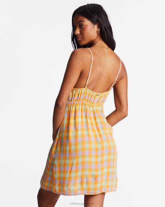 mujer multi Billabong como si mini vestido 04LD2180