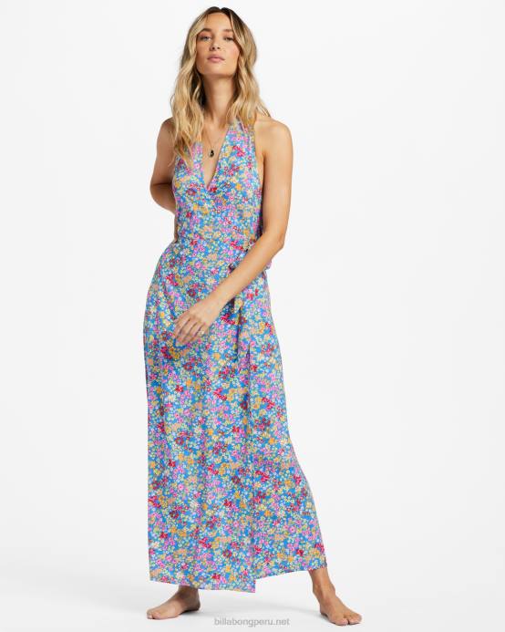 mujer playa Billabong vamos a colgar el vestido midi 04LD1844