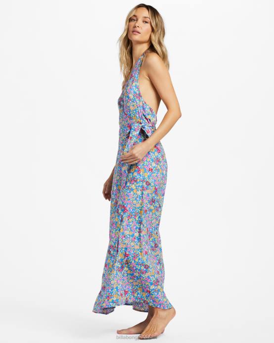 mujer playa Billabong vamos a colgar el vestido midi 04LD1844