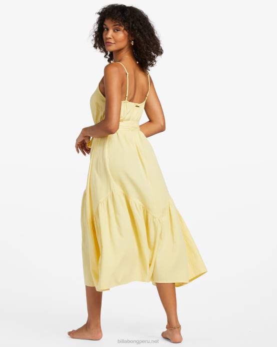 mujer rayo de sol Billabong vestido midi rayo de sol 04LD1892