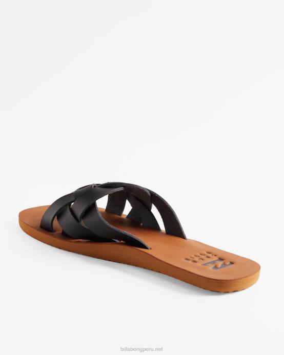 mujer apagado negro Billabong sandalias lana 04LD2512
